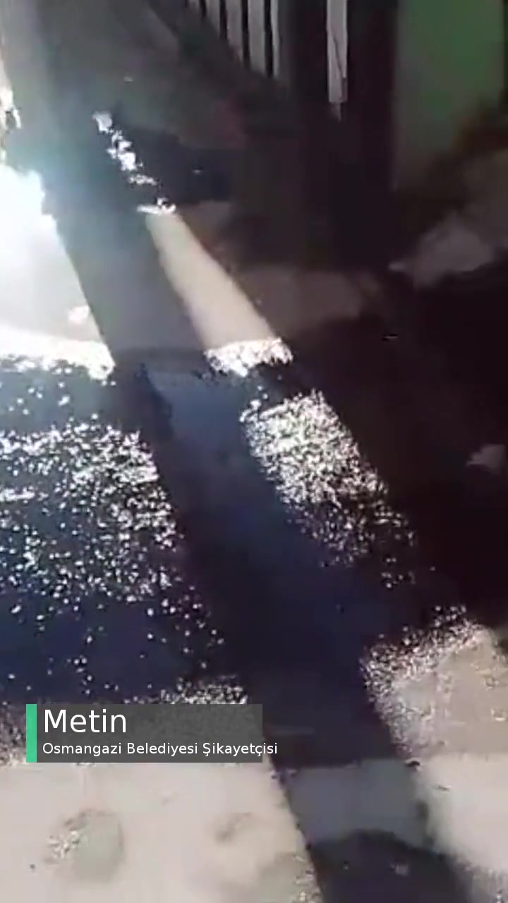 Osmangazi Belediyesi Çöp Tenekesine Atılan Motor Yağları! videonun kapak resmi