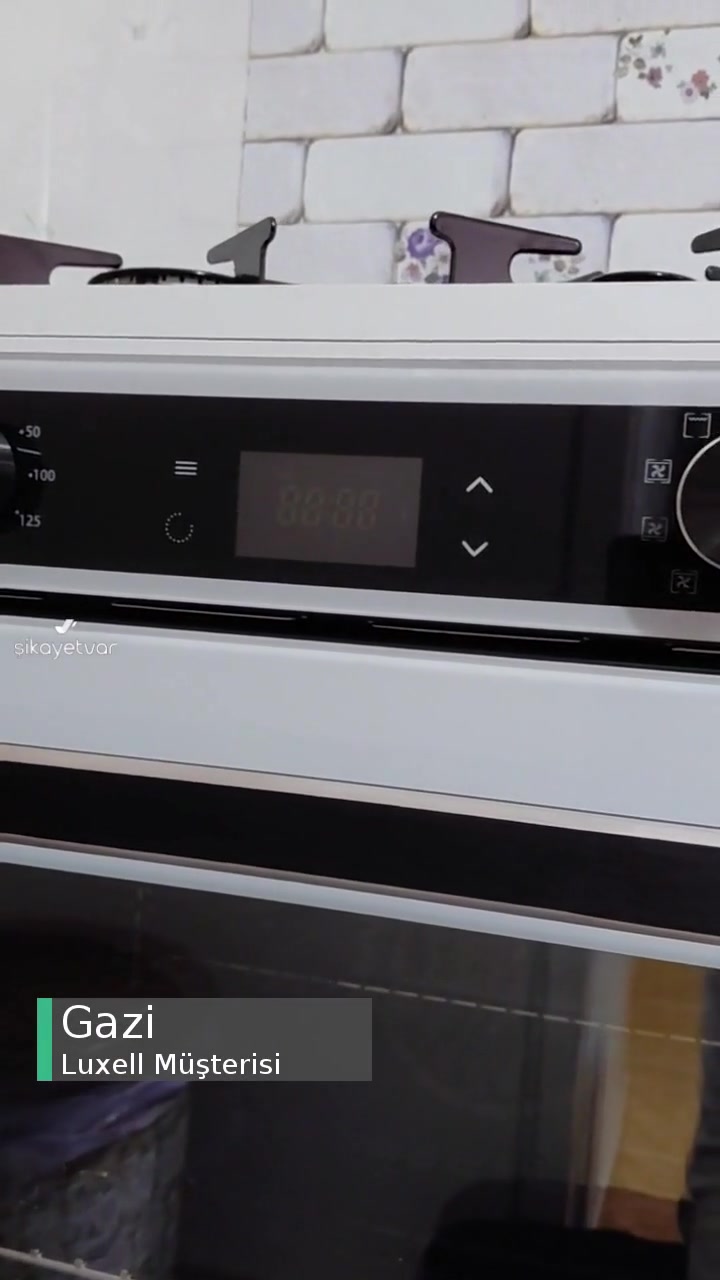 Luxell Ankastre Fırın Altüst Çalıştığında Kapanıyor! videonun kapak resmi