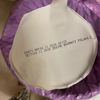 Dardanel Ton Basmati Pilavlı Üründe Plastik Parça Bulunması Sağlık Korkusuna Yol Açtı