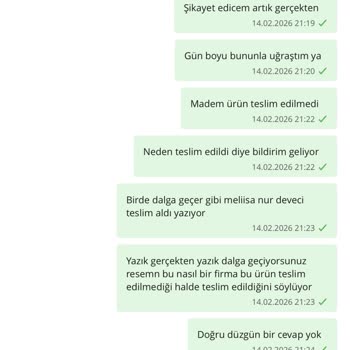 Çiçek Sepeti'nden Yanlış Teslim Bildirimi Ve Ürün Gönderilmemesi