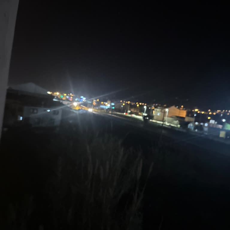 Düşük Voltaj Ve Kesintili Sokak Aydınlatması Sorunu