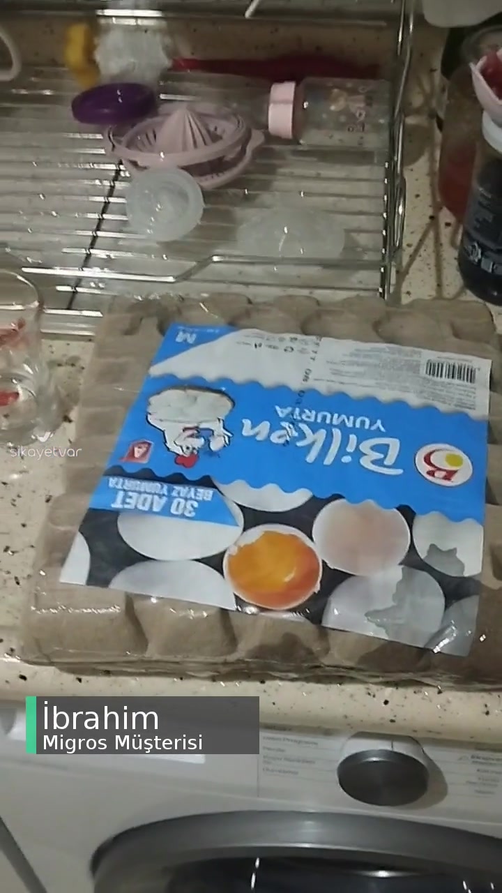 Migros Ürünlerin Kırık, Gramaj Eksikliği Ve Hasarlı Olması! videonun kapak resmi