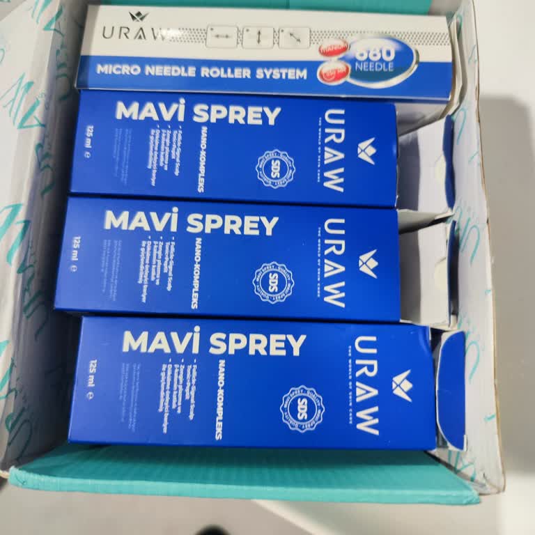 Üç Adet Arızalı Uraw Mavi Sprey Başlığı İçin Hızlı Değişim Talebi