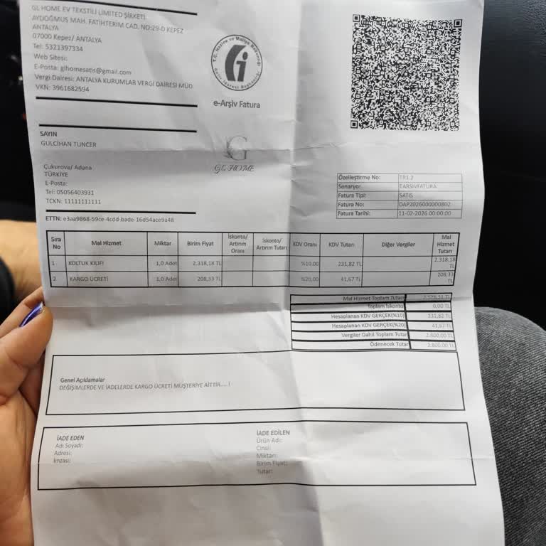 Instagram'da Görsellerle Uyuşmayan Ürün Ve İade Talebi