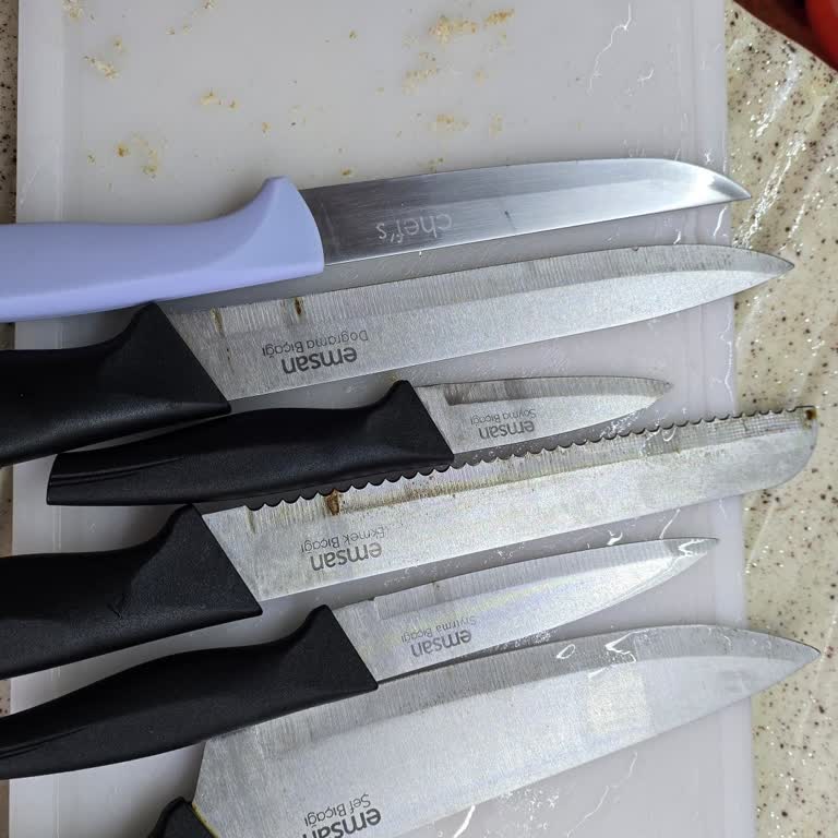 Emsan Mutfak Bıçak Seti Paslanıyor, Paslanmaz Çelik İddiası Yanlış