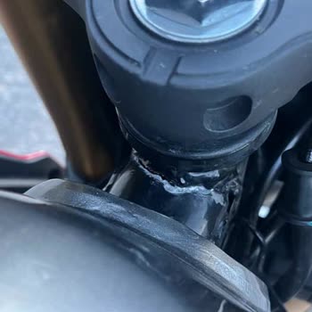 Kuba Terra 125'de Düşük Hızlı Kazada Şase Çatlaması Ve Güvenlik Riski