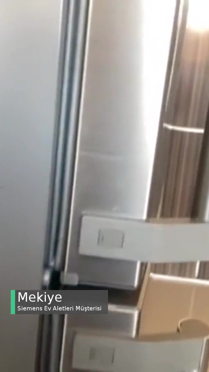 Siemens Buzdolabında Çizikler Oluştu! videonun kapak resmi