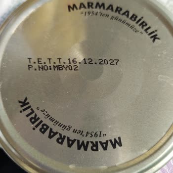 MarmaraBirlik Kırmızı Biber Dolgulu Zeytininde Tat Ve Renk Sorunu