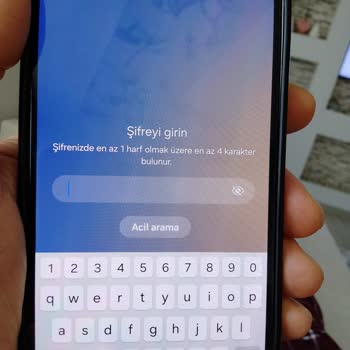 Samsung A34 Telefonum Acil Durum Şifresi Sorunu Nedeniyle Kilitleniyor