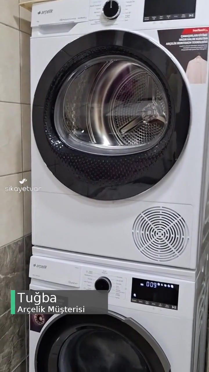 Arçelik Makine Sıkmada Çok Sallanıyor, Çok Ses Yapıyor! videonun kapak resmi