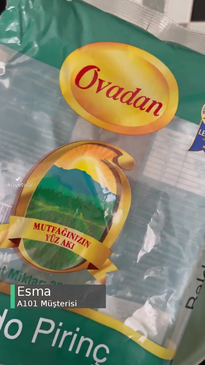 A101 Pirincinden Yabancı Madde Çıktı! videonun kapak resmi