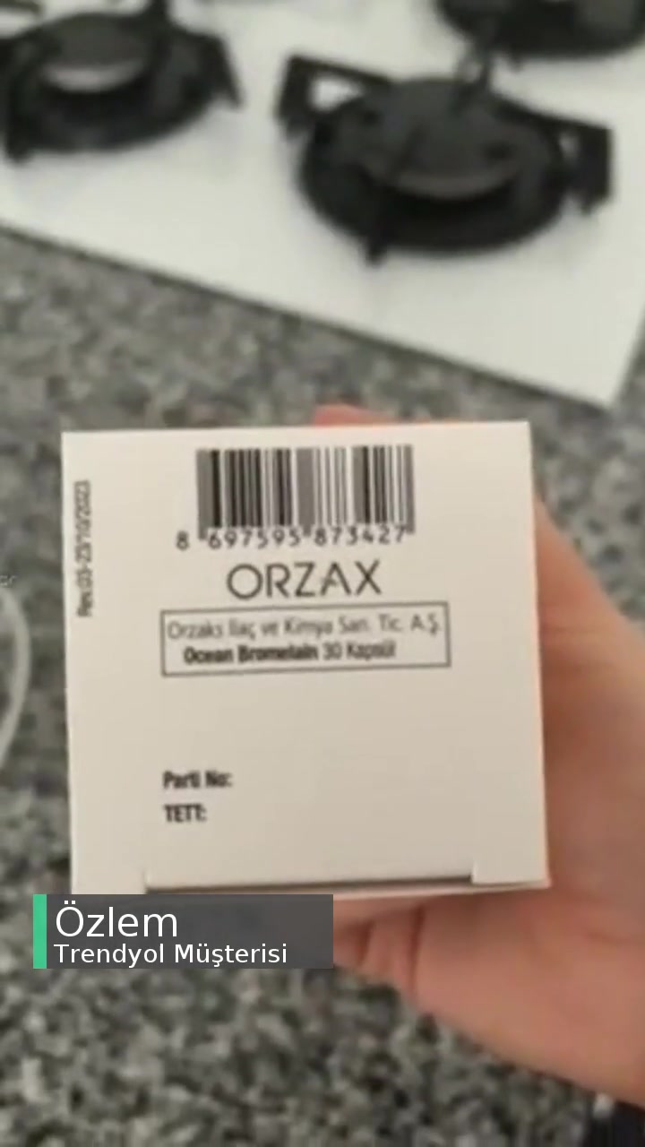 Trendyol Ocean Bromelain Orijinalliği! videonun kapak resmi