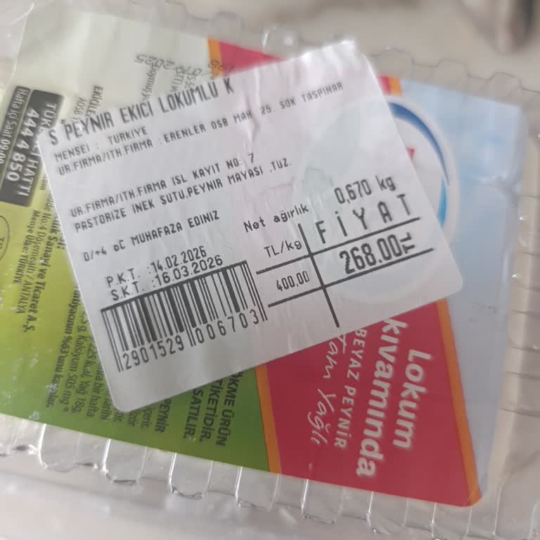 Ekici Etiketi Altında Kalitesiz Peynir Satışı Tüketiciyi Aldattı