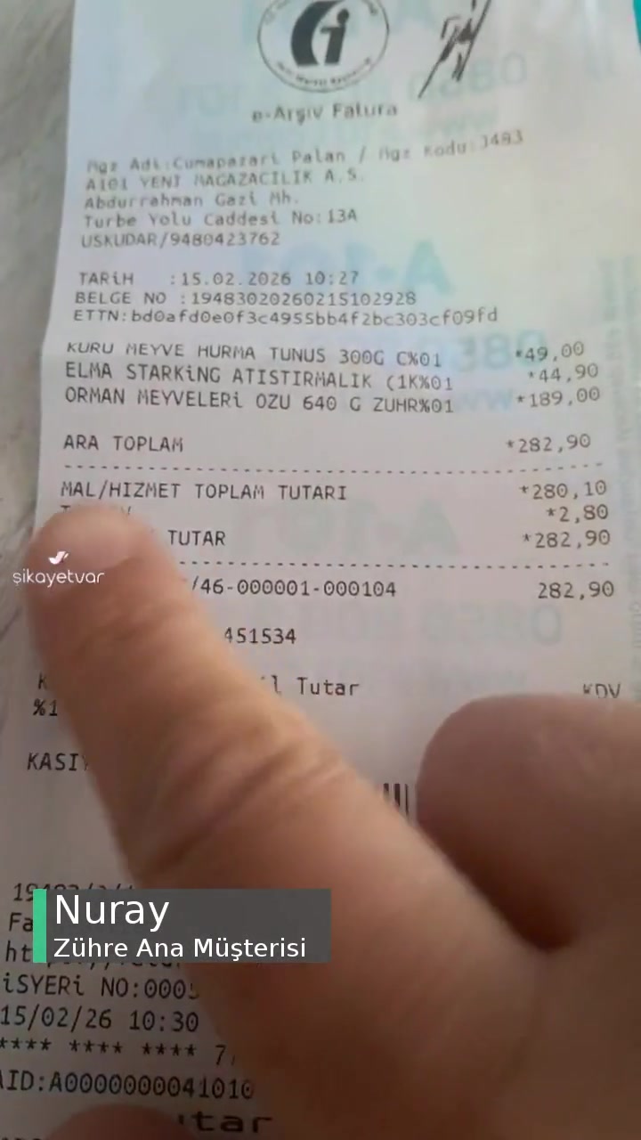 Zühre Ana Ürünü Bozuk videonun kapak resmi