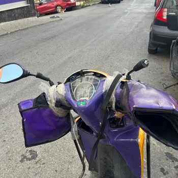 Getir Kurye Motorunun Fren Arızası Beni Çarptı Ve Güvenliğimi Tehdit Etti
