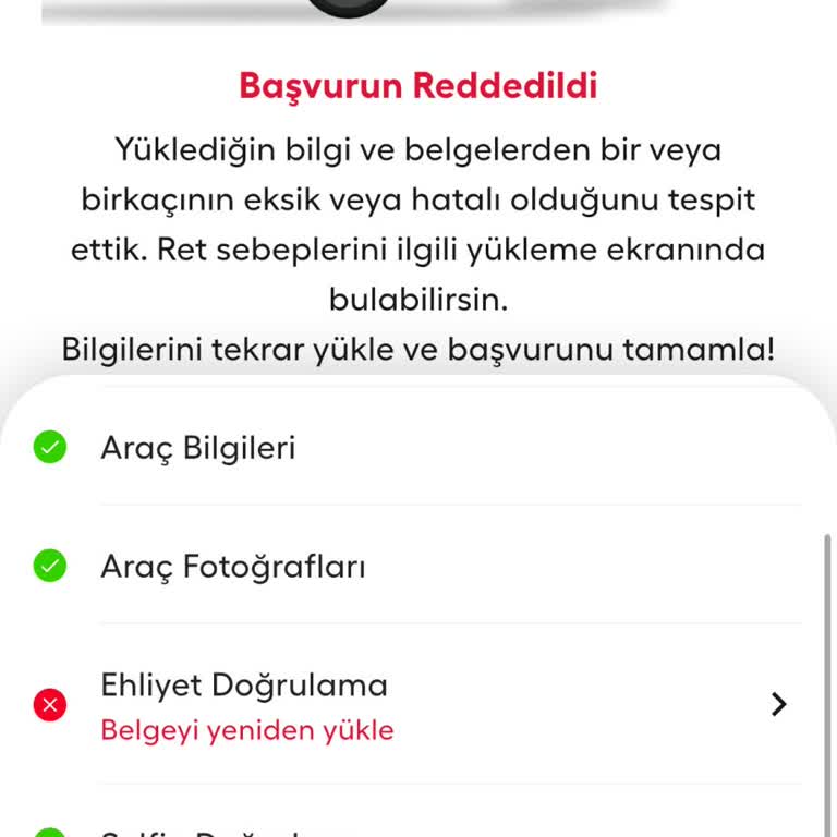 Martı Tag Uygulamasında 50 CC Scooter Ehliyet Onayı Sorunu