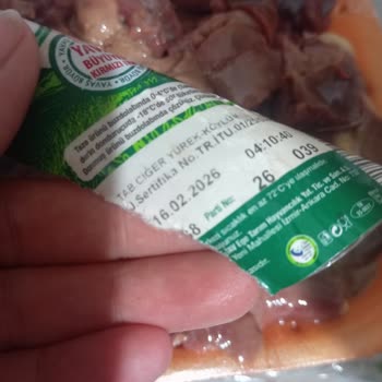 Depom Market'ten Süresi Geçmiş Ve Bozulmuş Tavuk Ciğeri Gönderildi