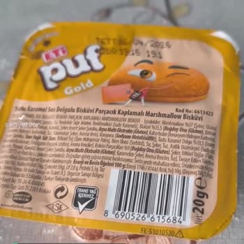 Eti Puf Kalite Düşüklüğü!