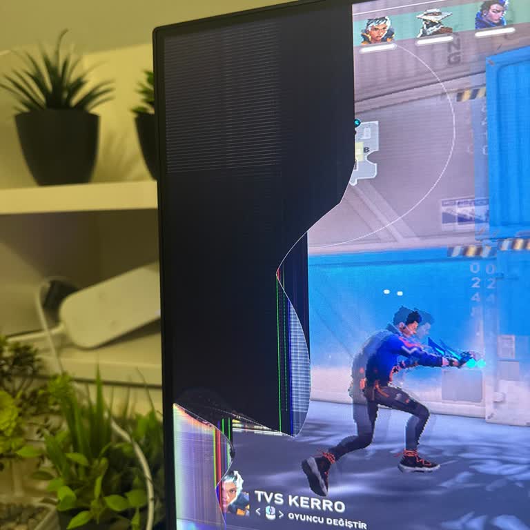 Kısa Devre Ve Ölü Pikselle Bozulmuş Yeni Monitörüm Acil Garanti Talebi