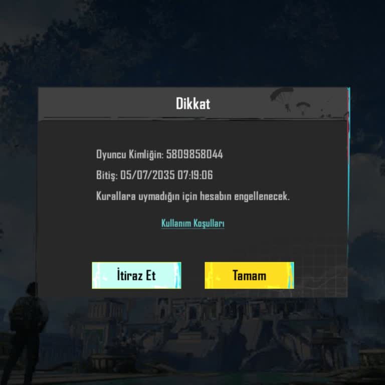 Haksız 10 Yıllık Ban Ve Yetkisiz Giriş Şüphesi İtirazı