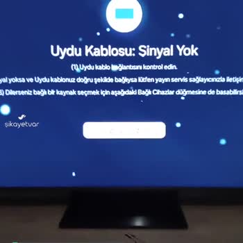 Samsung TV Uydu Sinyal Yok Hatası!