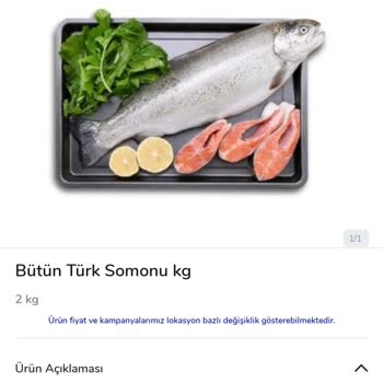 Sipariş Edilen Somon Ağırlığı Yarıya Düşüktü, İade Talebi