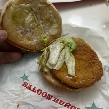 Vega Maxi AVM Saloon Burger’de Boş Ve Lezzetsiz Burger Şikayeti