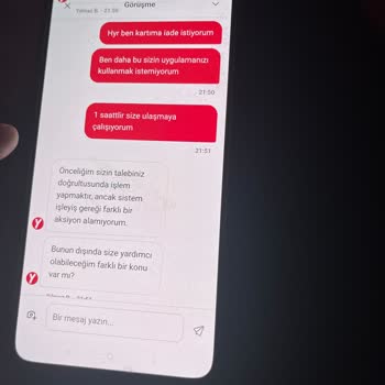 Eksik Menü İçin İade Talebi Ve Kupon Teklifi Reddi