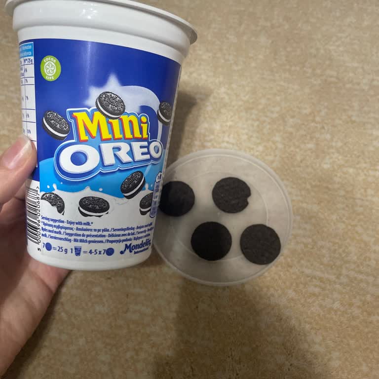 Mini Oreo Cup'ta Kremasız Bisküvi Sorunu