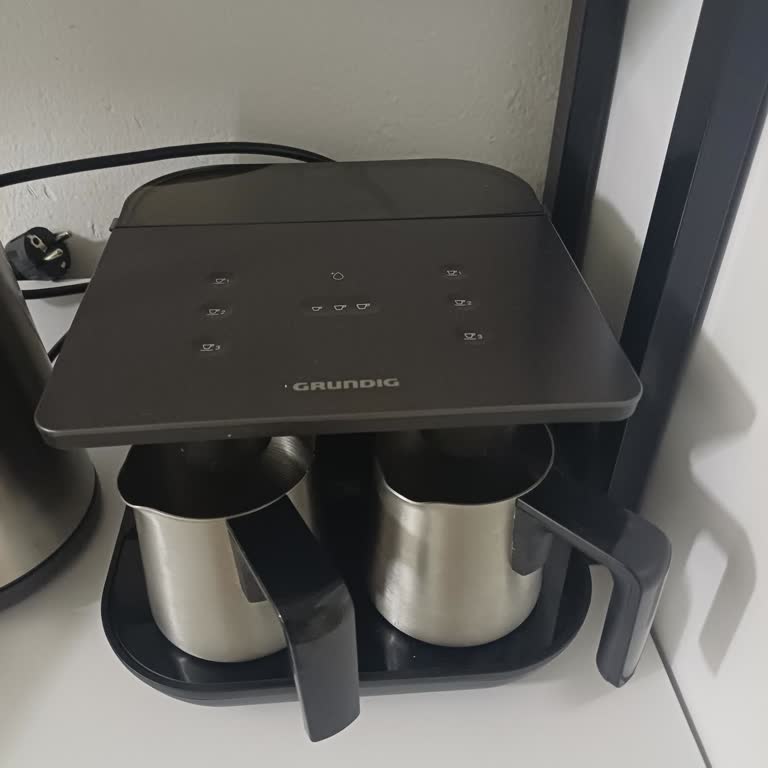Grundig Kahve Makinesinde 3 Fincan Ayarı Çıkmıyor Ve Kahve Düzgün Pişmiyor