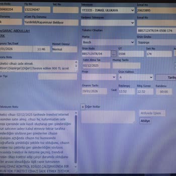 Kapası Oynayan Bosch Süpürge İade Reddedildi Ve 13.250 TL İadesi Talebi