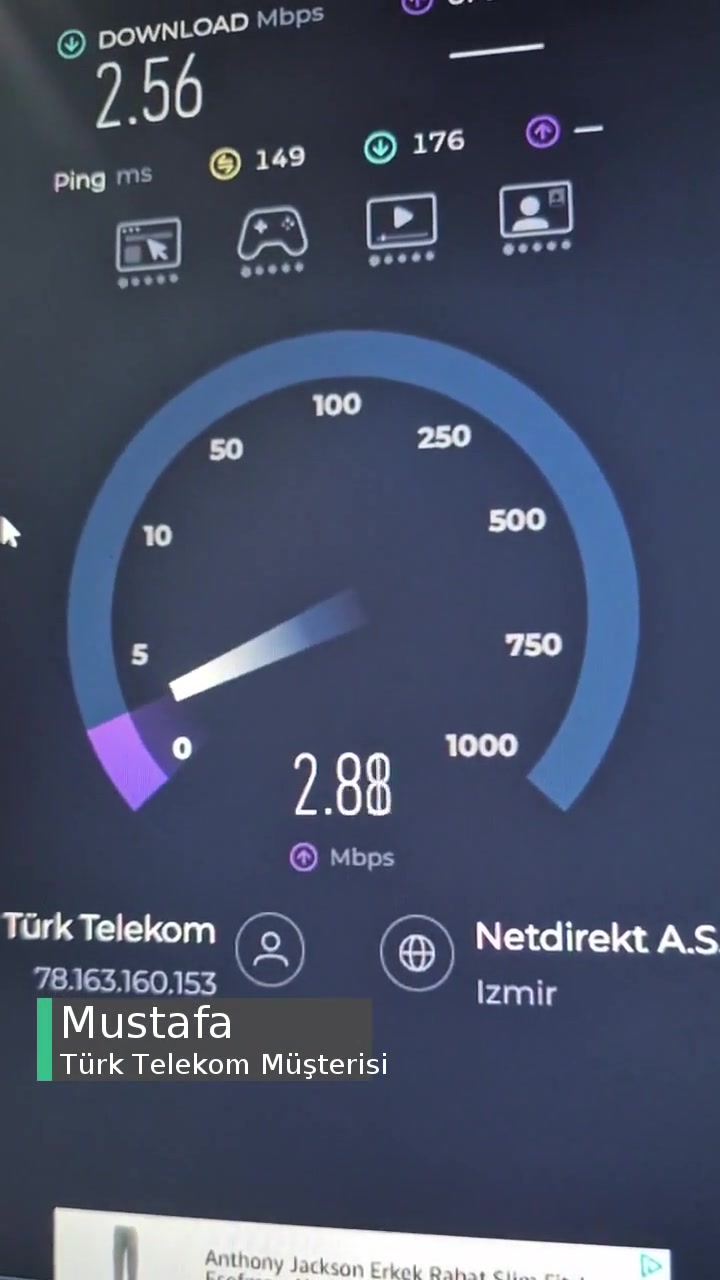 Türk Telekom'da Hizmet Denen Kavram Yok! videonun kapak resmi