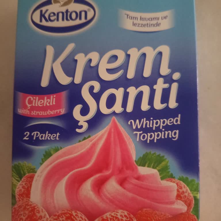 Kenton Krem Şanti Ve Şeker Hamurunun Aşırı Şekerli Ve Yapay Tadından Pastamı Bozdu