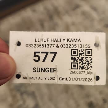 Lütuf Halı Yıkama’da Sünger Yıkama Hizmetinde Kalitesiz İşlem Ve Ücret İadesi Talebi