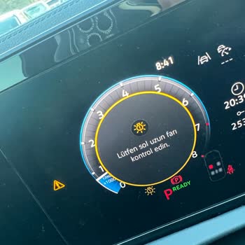 Tiguan R-Line Farının Buhar Yapması Ve Garanti Kapsamında Değişim Talebi