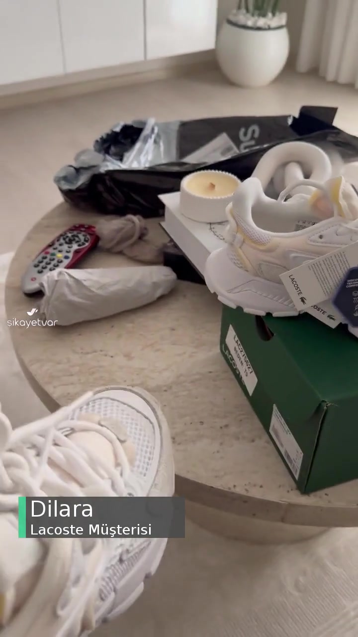 Lacoste Giyilmiş Ürün Gönderilmiştir! videonun kapak resmi