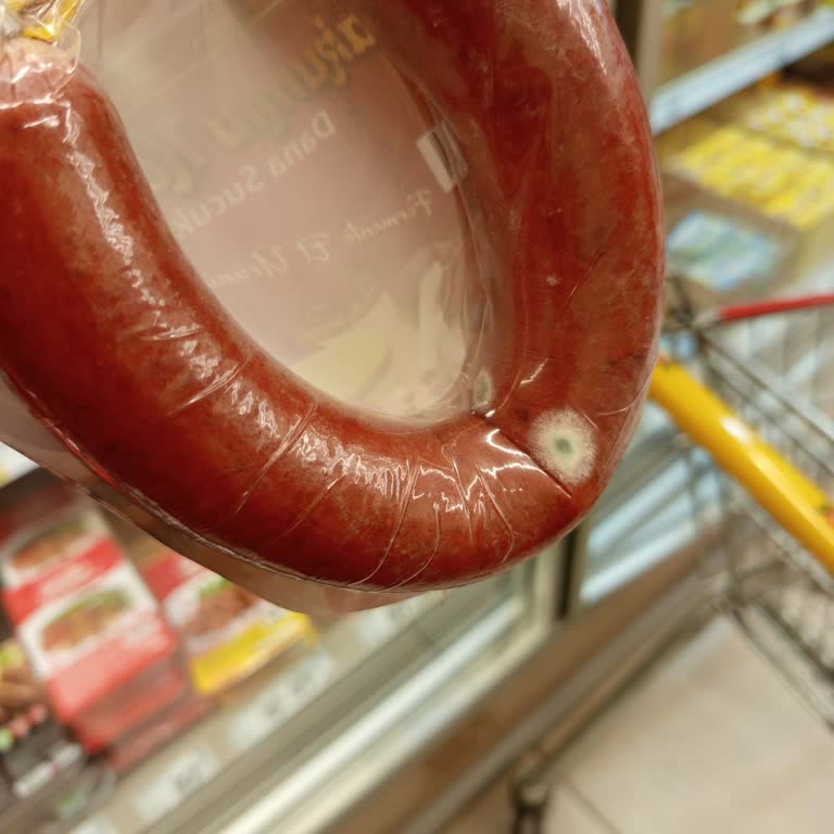 Muş Şok Markette Küflü Sucuk Satışı Çocuğumun Sağlığını Tehlikeye Attı