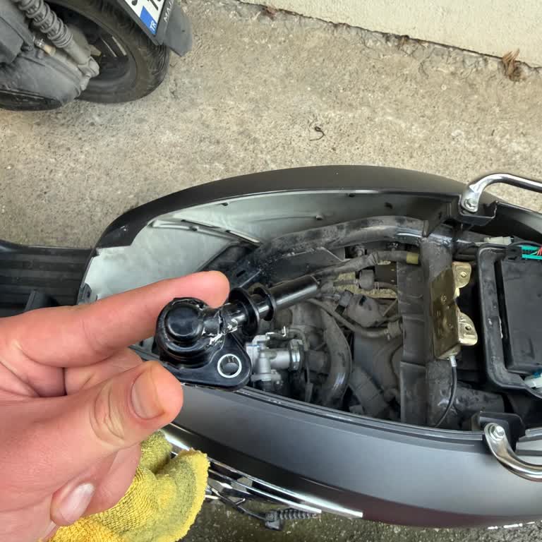 Skyjet Bellina 125 Enjektör Başlığı Tümseklerde Kırılıyor