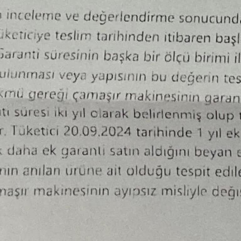 Garanti Süresi Yanlış Bildirildi, 3 Yıllık Haklarım İhmal Edildi