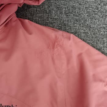 Columbia Jacket Velcro Damages Fabric After Few Wears