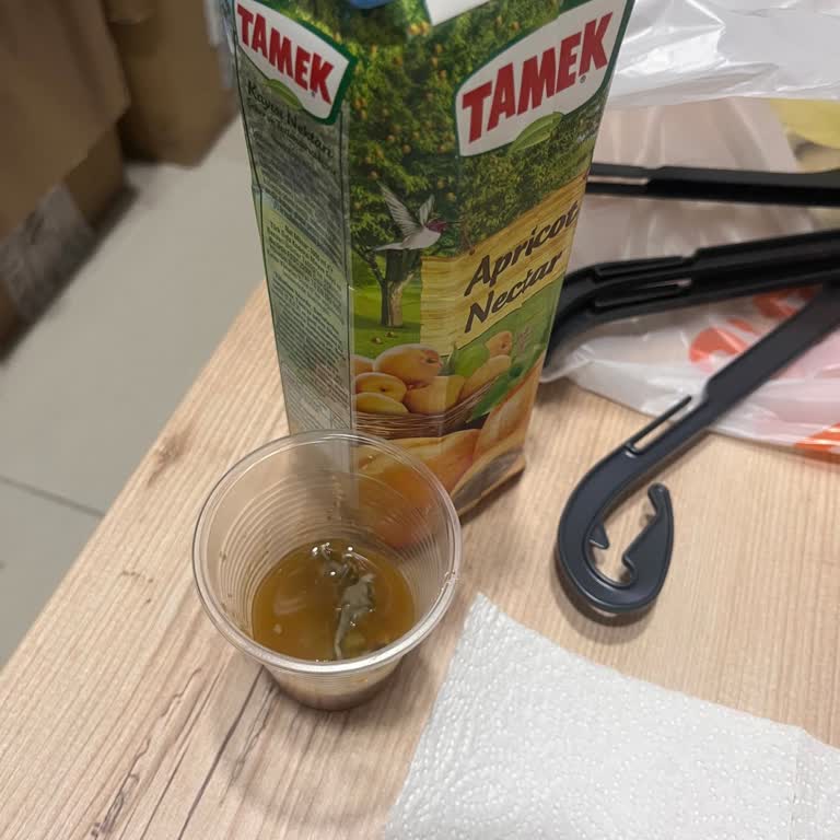 Migros Tamek Meyve Suyunda Yabancı Madde Tespiti Sağlık Riskine Dair Şikayet