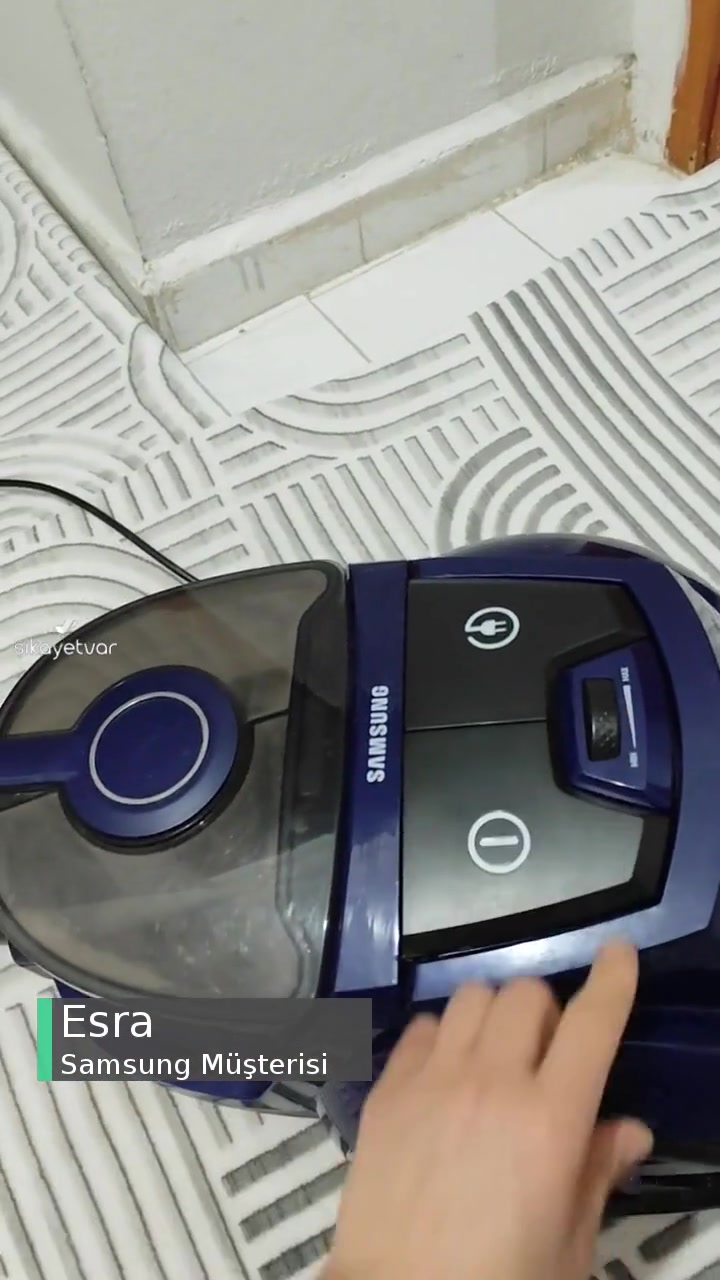 Samsung Süpürge Teknik Sorunu videonun kapak resmi