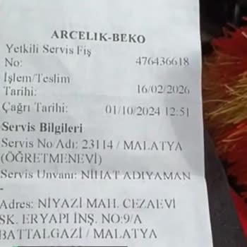 Beko Servis Hakkında Yaşadığım Mağduriyet