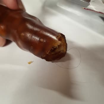 Cevizli Sucuk Paketi İçinde Saç Teli Bulunması Hijyen Sorunu