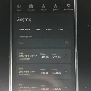 Bahis.com Onaltı Bin TL’lik Bakiyemin Haksızca Alınması Ve Hesabımın İzinsiz Boşaltılması