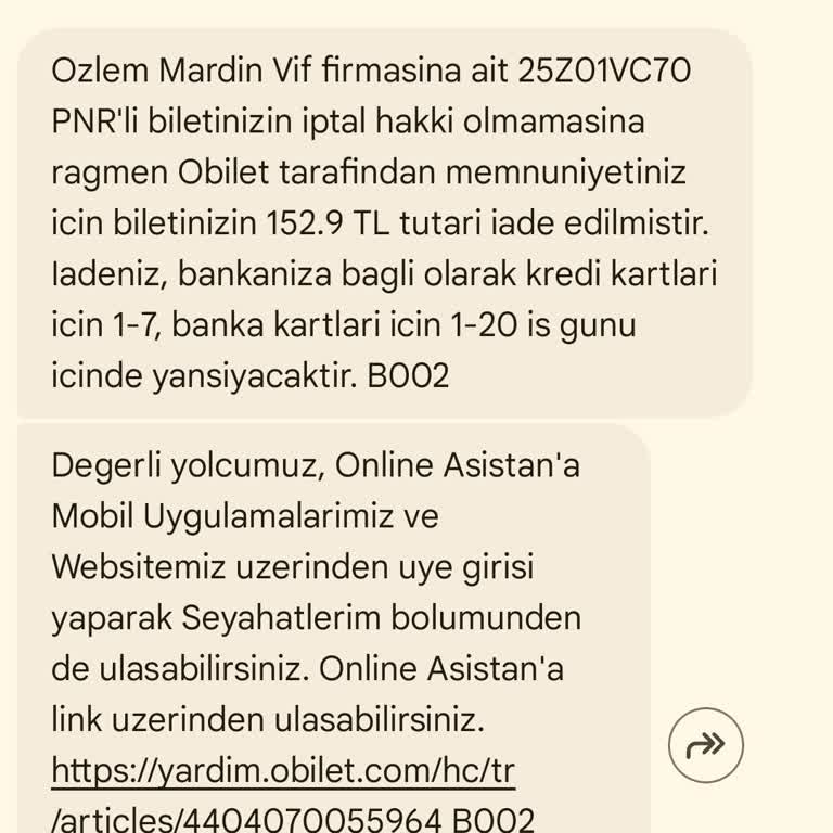 Obilet’te Bilet İptali Ve Yüzde 89 Kesinti: Tam İade Talebi