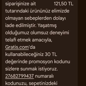 Stok Yetersizliği Nedeniyle Tekrarlanan Sipariş İptalleri Ve Kullanılamayan Kuponlar