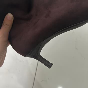 Kauçuk Parçalanan Topuklu Bot Ve Trendyol Müşteri Hizmetine Ulaşılamama