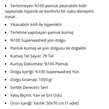 Yataş Yüzde Yüz Pamuk İddiası Yanıltıcı, Yastık Naylon Ve Sertleşiyor