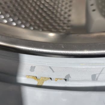 Yeni Çamaşır Makinesinin İçinde Pas Ve Kireç, Yetkili Servisin İlgisizliği